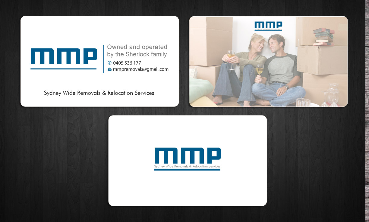 Business Card Design by Sbss for MMP Removals and Relocation | Design #1354558