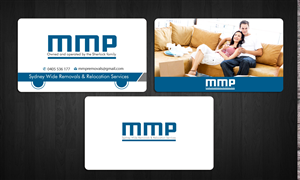 Business Card Design by Sbss for MMP Removals and Relocation | Design: #1354560