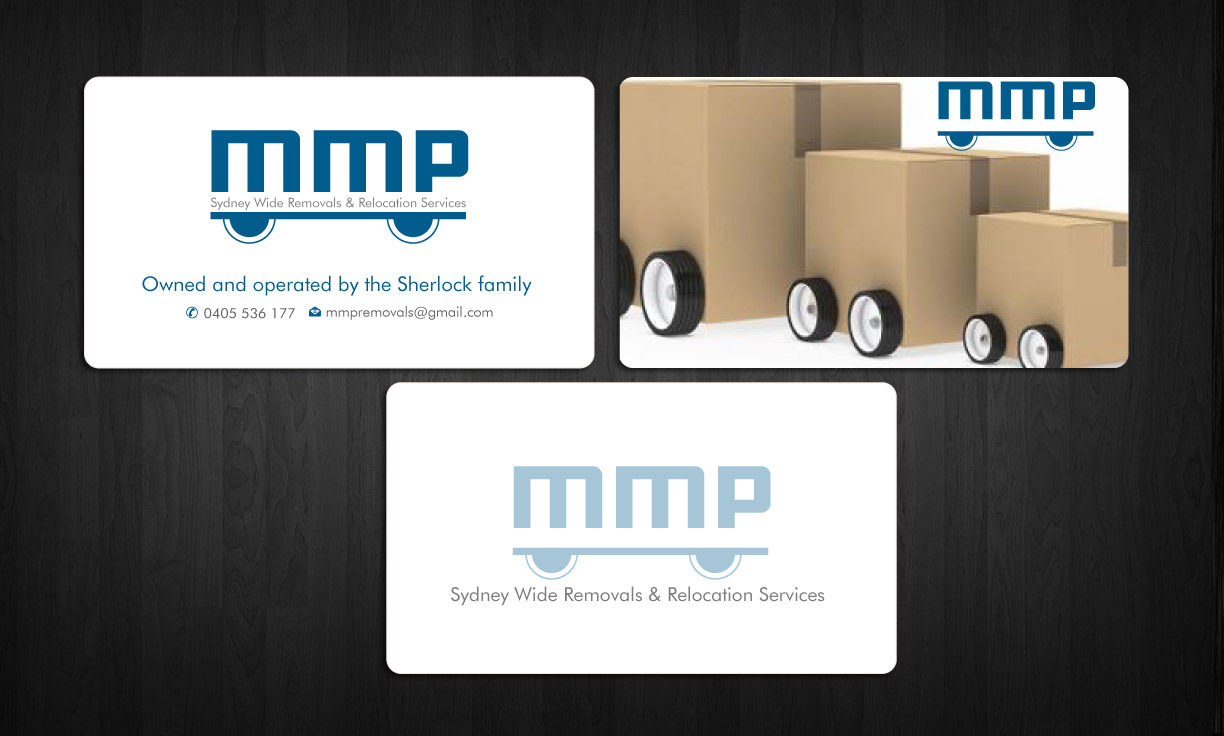 Business Card Design by Sbss for MMP Removals and Relocation | Design #1354561