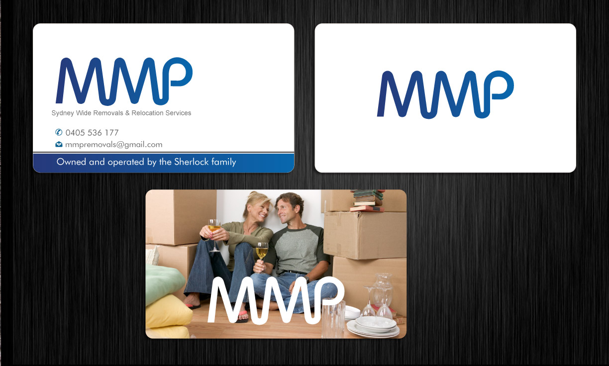 Business Card Design by Sbss for MMP Removals and Relocation | Design #1354564