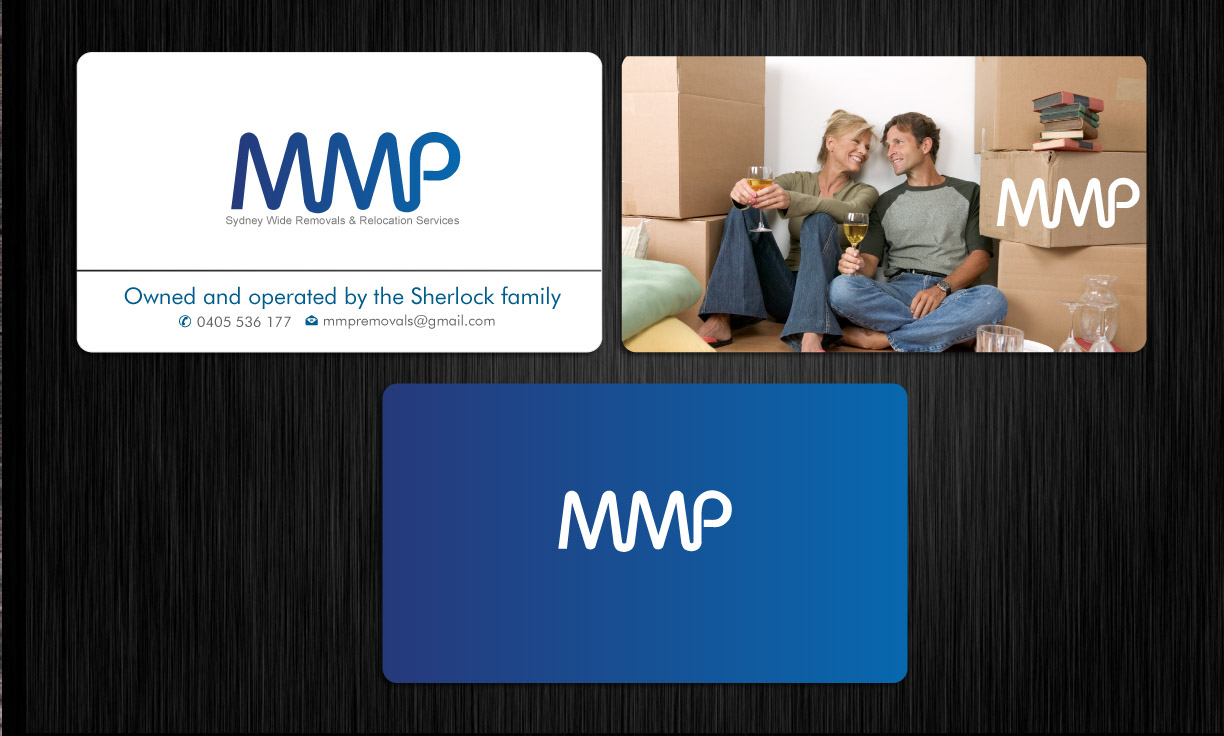 Business Card Design by Sbss for MMP Removals and Relocation | Design #1354565