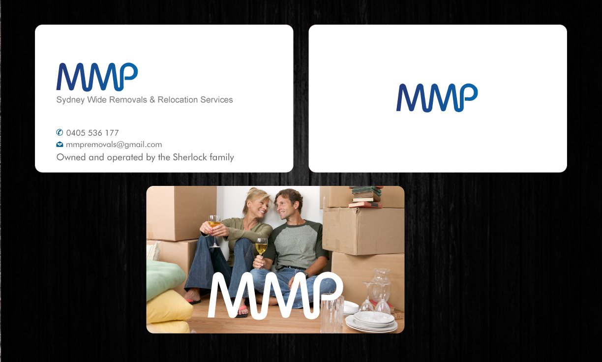 Business Card Design by Sbss for MMP Removals and Relocation | Design #1354568