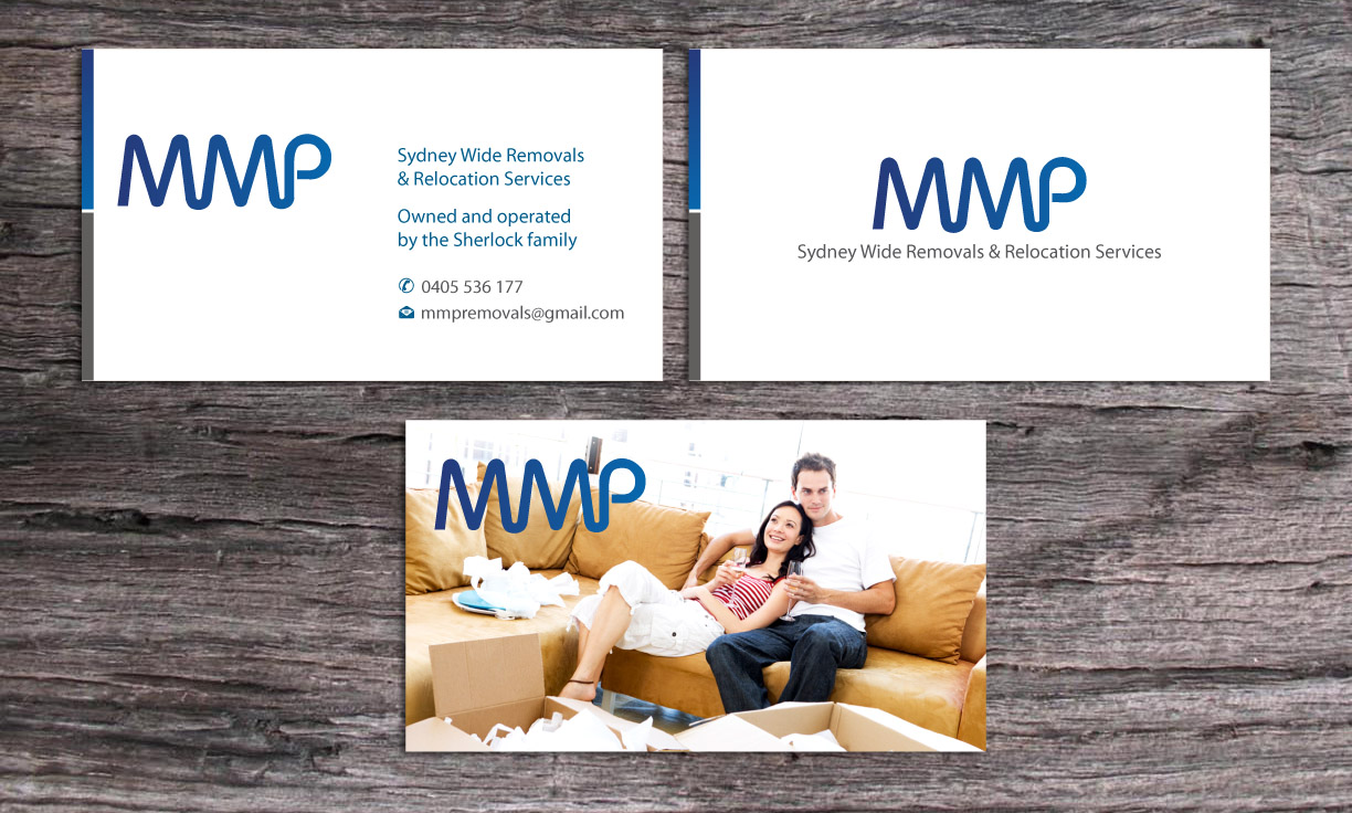 Business Card Design by Sbss for MMP Removals and Relocation | Design #1354571