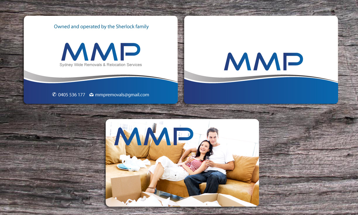 Business Card Design by Sbss for MMP Removals and Relocation | Design #1354577
