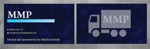 Business Card Design by Sbss for MMP Removals and Relocation | Design: #1354710