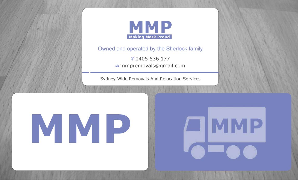 Business Card Design by Sbss for MMP Removals and Relocation | Design #1354713