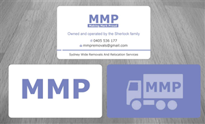 Business Card Design by Sbss for MMP Removals and Relocation | Design: #1354713