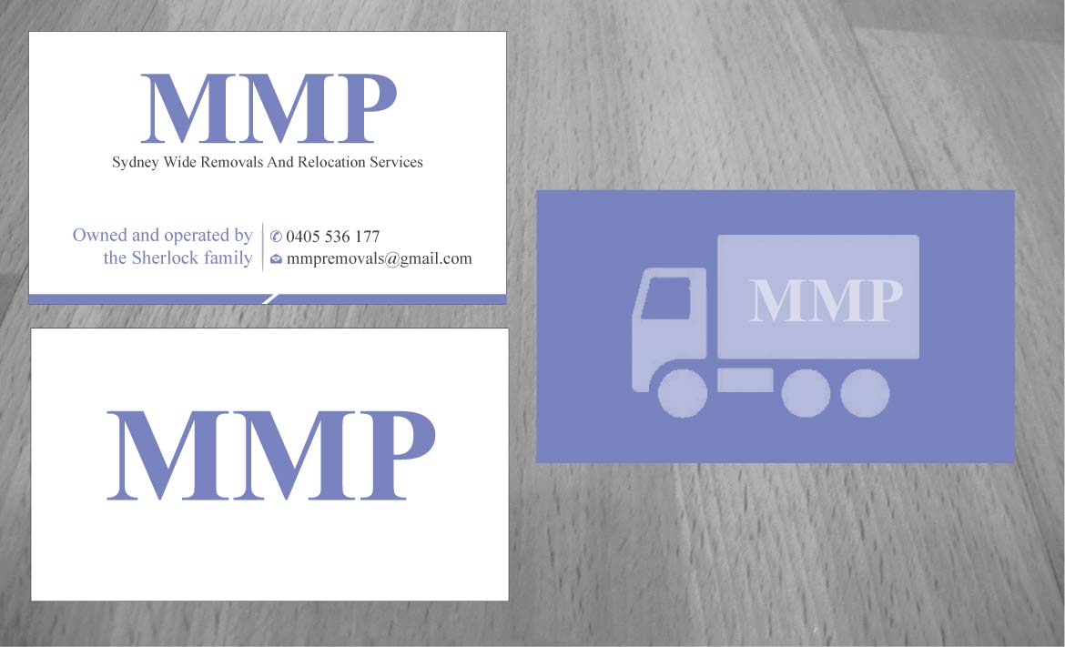 Business Card Design by Sbss for MMP Removals and Relocation | Design #1354732