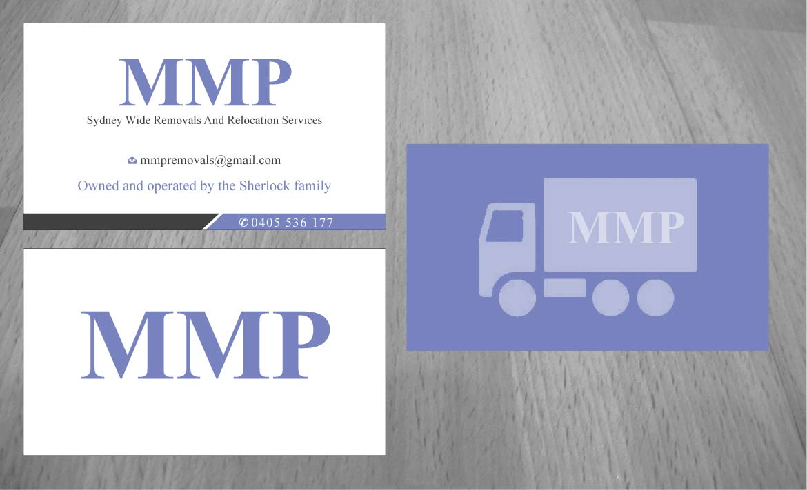Business Card Design by Sbss for MMP Removals and Relocation | Design #1354734