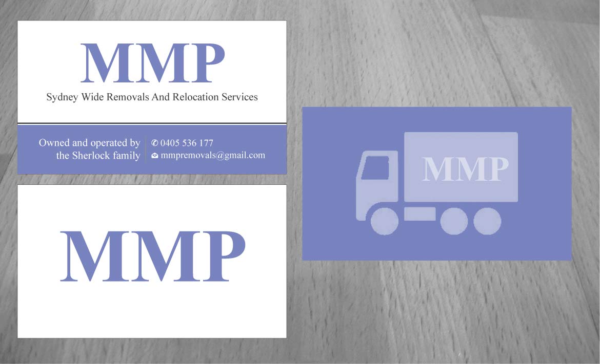 Business Card Design by Sbss for MMP Removals and Relocation | Design #1354737