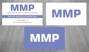 Business Card Design by Sbss for MMP Removals and Relocation | Design: #1354741