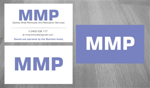 Business Card Design by Sbss for MMP Removals and Relocation | Design: #1354745