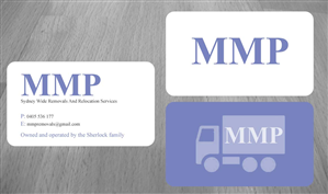 Visitenkarten-Design von Sbss für MMP Removals and Relocation | Design: #1354749