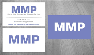 Visitenkarten-Design von Sbss für MMP Removals and Relocation | Design: #1354750