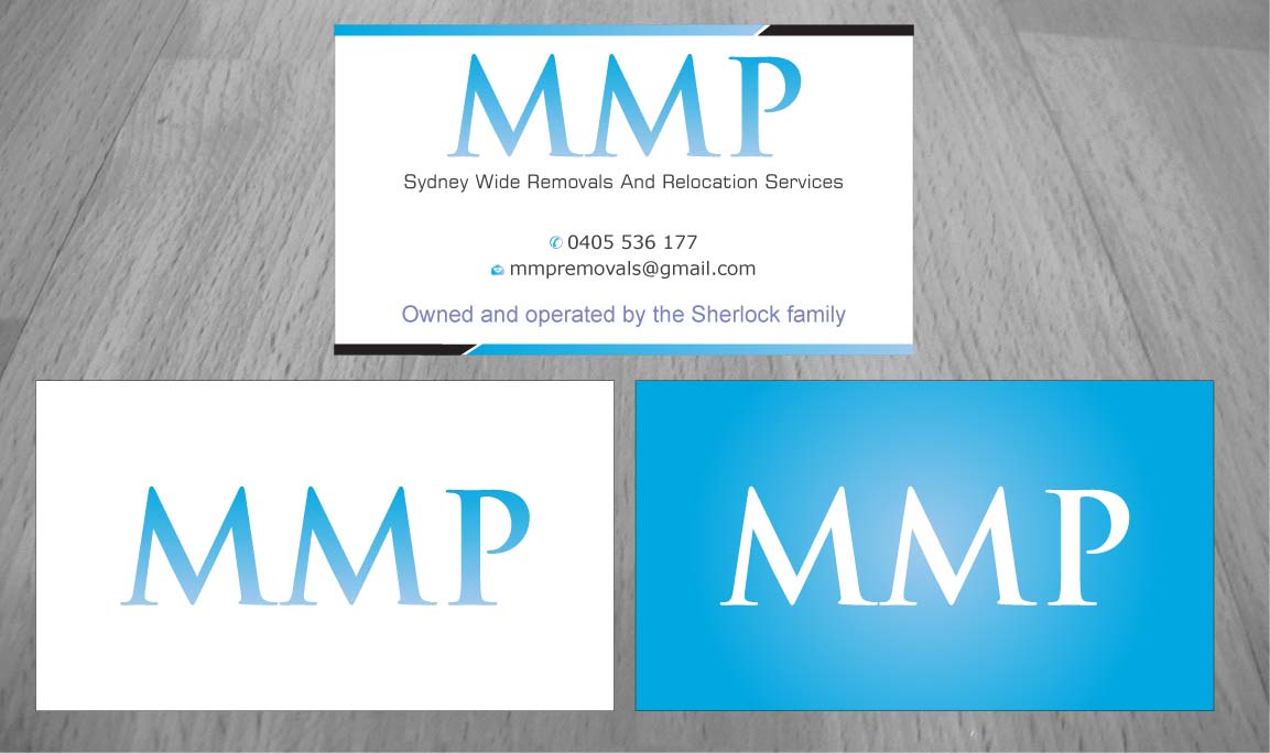 Design de Carte de Visite par Sbss pour MMP Removals and Relocation | Design #1354751