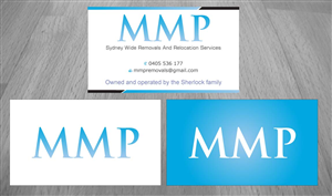 Visitenkarten-Design von Sbss für MMP Removals and Relocation | Design: #1354751
