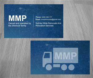 Visitenkarten-Design von Sbss für MMP Removals and Relocation | Design: #1354753