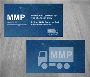 Visitenkarten-Design von Sbss für MMP Removals and Relocation | Design: #1354759