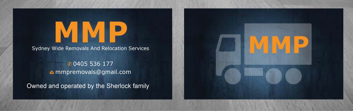 Business Card Design by Sbss for MMP Removals and Relocation | Design #1354761