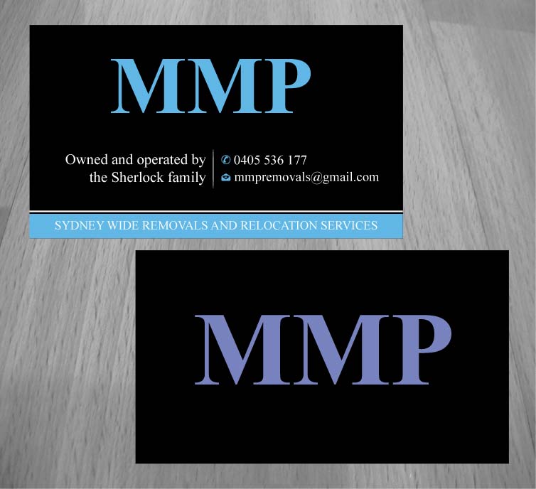 Design de Carte de Visite par Sbss pour MMP Removals and Relocation | Design #1354764