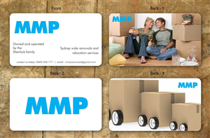 Visitenkarten-Design von Sbss für MMP Removals and Relocation | Design: #1355001