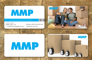 Visitenkarten-Design von Sbss für MMP Removals and Relocation | Design: #1355003