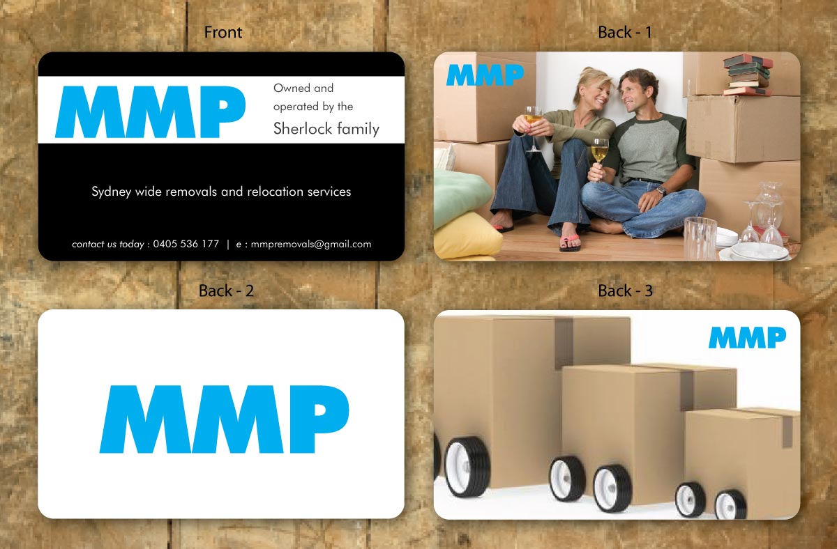 Design de Carte de Visite par Sbss pour MMP Removals and Relocation | Design #1355004