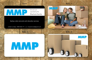 Visitenkarten-Design von Sbss für MMP Removals and Relocation | Design: #1355004