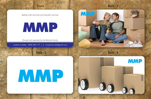 Visitenkarten-Design von Sbss für MMP Removals and Relocation | Design: #1355261