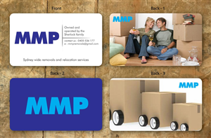 Visitenkarten-Design von Sbss für MMP Removals and Relocation | Design: #1355262