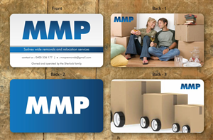 Visitenkarten-Design von Sbss für MMP Removals and Relocation | Design: #1355266