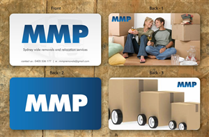 Business Card Design by Sbss for MMP Removals and Relocation | Design: #1355297