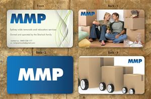 Business Card Design by Sbss for MMP Removals and Relocation | Design: #1355317