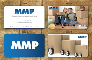 Business Card Design by Sbss for MMP Removals and Relocation | Design: #1355323