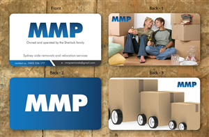 Business Card Design by Sbss for MMP Removals and Relocation | Design: #1355327
