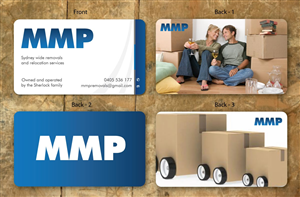 Business Card Design by Sbss for MMP Removals and Relocation | Design: #1355334