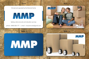Business Card Design by Sbss for MMP Removals and Relocation | Design: #1355340