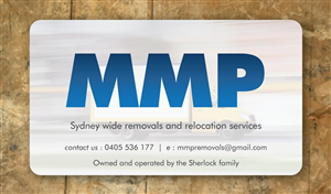 Business Card Design by Sbss for MMP Removals and Relocation | Design: #1366513