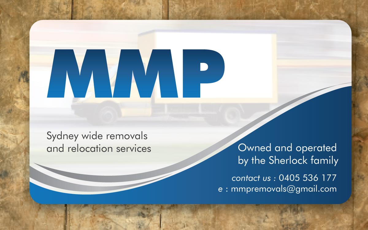 Business Card Design by Sbss for MMP Removals and Relocation | Design #1366518
