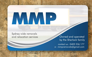 Business Card Design by Sbss for MMP Removals and Relocation | Design: #1366518