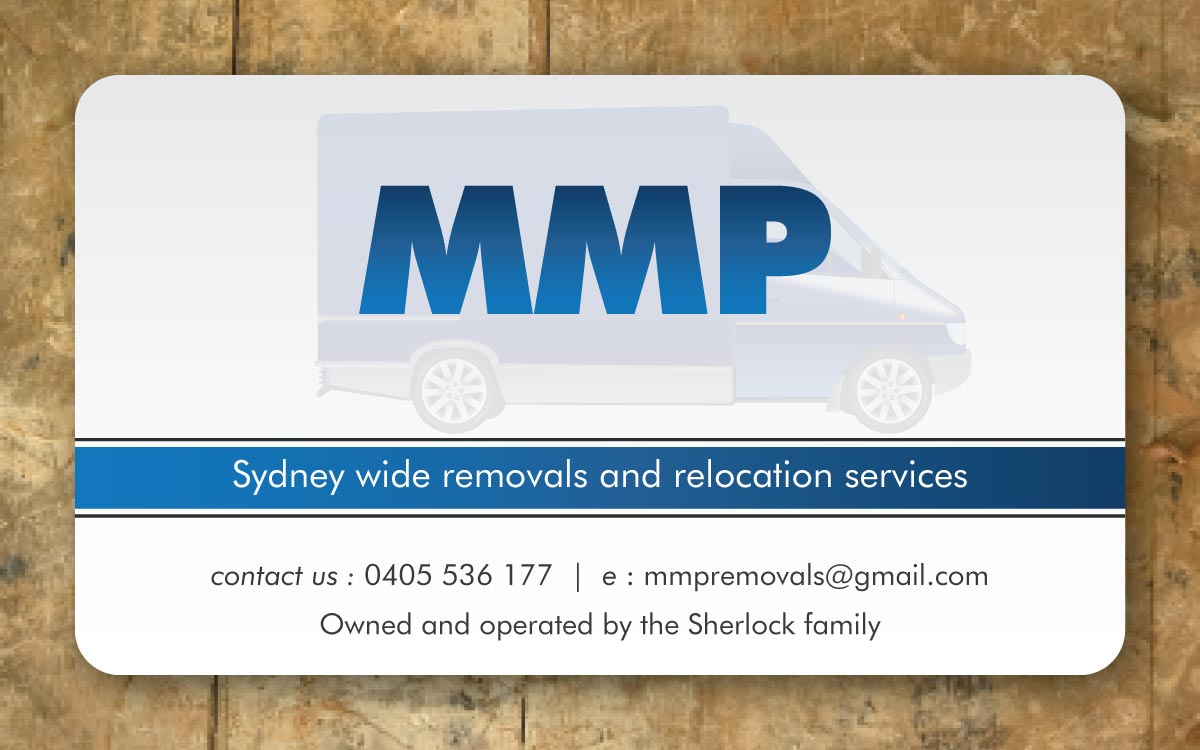 Business Card Design by Sbss for MMP Removals and Relocation | Design #1366525