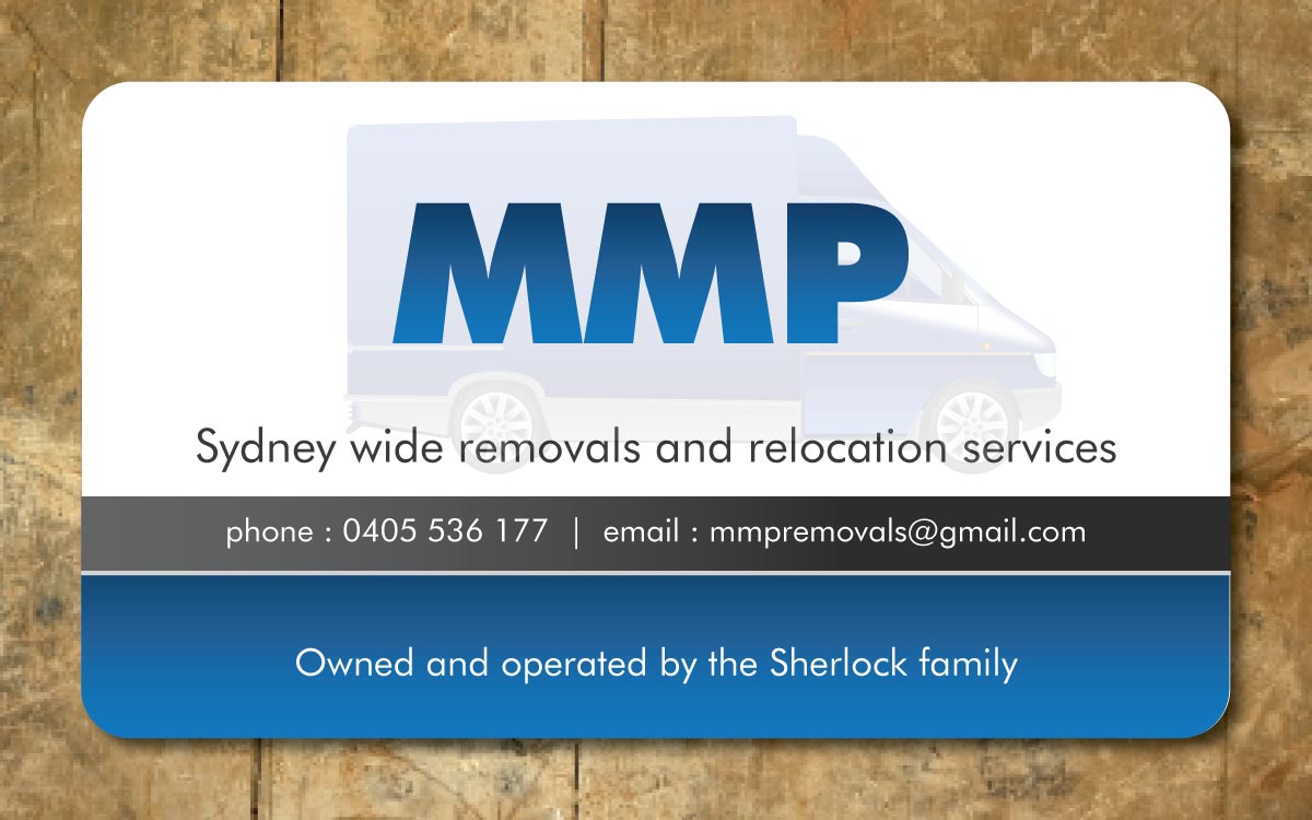 Business Card Design by Sbss for MMP Removals and Relocation | Design #1366527