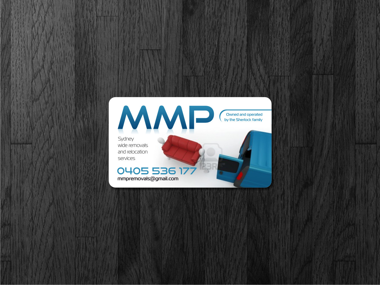 Visitenkarten-Design von Atvento Graphics für MMP Removals and Relocation | Design #1354030