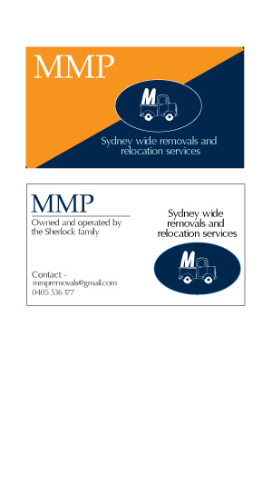 Business Card Design by Websaar Solutions for MMP Removals and Relocation | Design #1348284