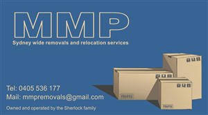 Business Card Design by mcMiki for MMP Removals and Relocation | Design: #1357243