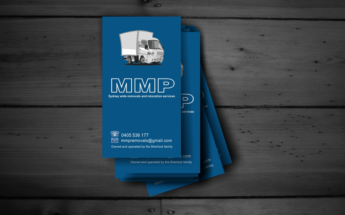 Business Card Design by mcMiki for MMP Removals and Relocation | Design #1373667