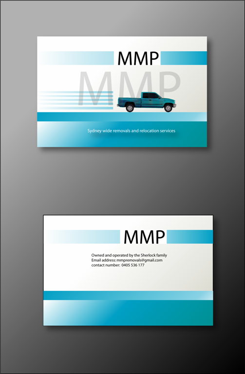Business Card Design by nafizrahat for MMP Removals and Relocation | Design #1390672