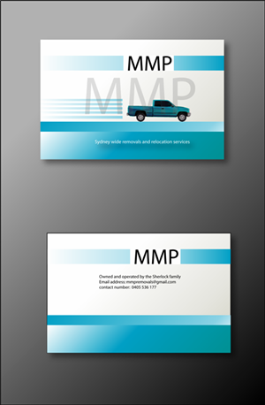 Business Card Design Project- Removalist  | Visitenkarten-Design von nafizrahat