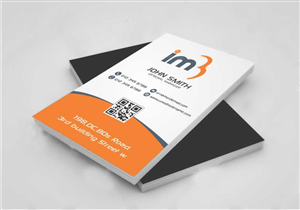 Business Card Design by AwsomeD for iM3 s.r.o. | Design #4930027