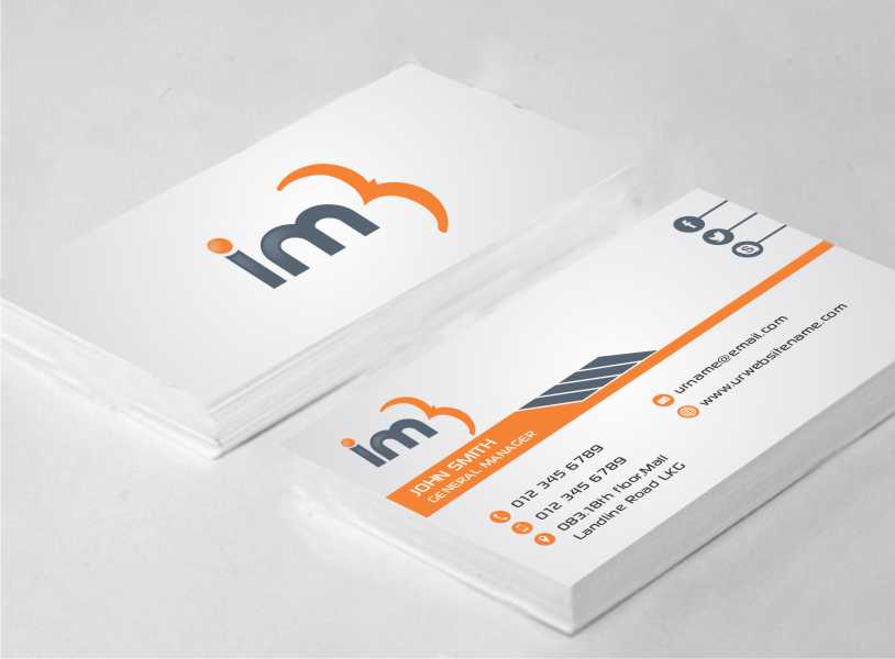 Business Card Design by AwsomeD for iM3 s.r.o. | Design #4930033